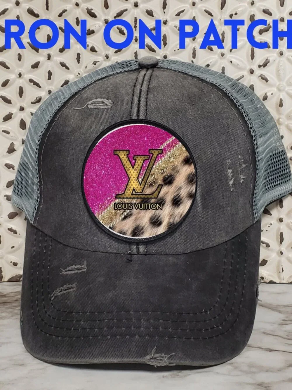 LV Iron on Patch